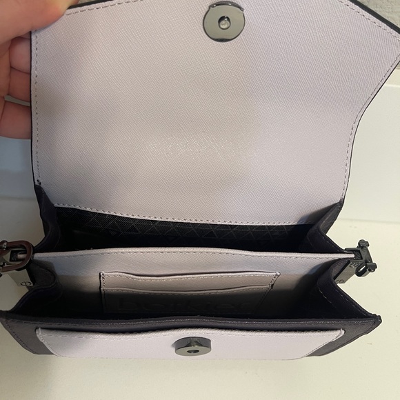 New Botkier Cobble Hill Woman's Leather Belt Bag, Purple Combo Adjustable Strap - Picture 7 of 10